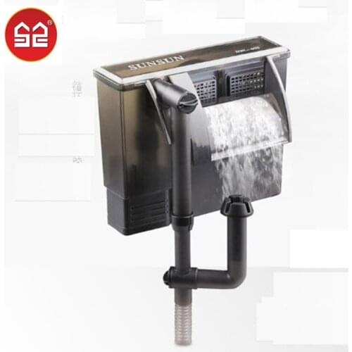 Aquarium fish tank mute HBL wall-mounted waterfall filter external fish tank filter pump aquarium turtle tank filter