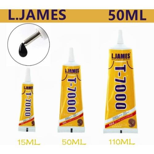 New T7000 50ml Mobile phone screen Superglue t-7000 adhesive telephone glass glue repair point diamond jewelry DIY glue