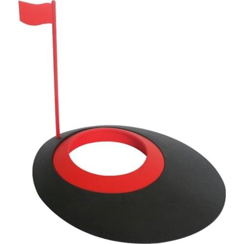 Golf Putting Practice Plate Golf Putting Putter Practice Plate Tool Indoor Putting Hole Training Equipment