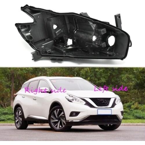 Headlight Base for Nissan Murano 2014 2015 2016 2017 2018 LED Headlamp House Car Rear Base Front Auto Headlight Back House