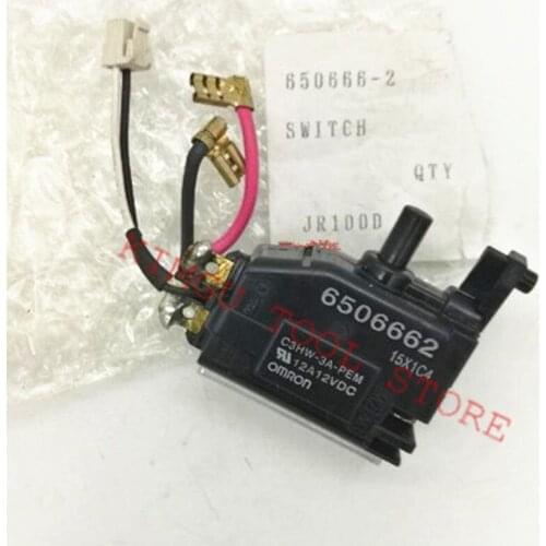 Switch 650666-2 Replace for MAKITA DA330DWE JR102DZ JR102DWE JR100DZ JR100DWE JR102D JR100D DA331D DA330D 6506662