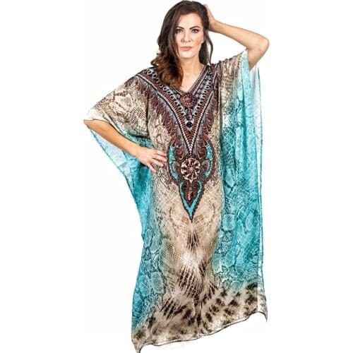 Embroidery Polyester Beach Cover up Saida de Praia Swimsuit Women Bikini cover up Tunics for Beach Pareo Sarong Beachwear Q1200