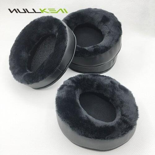 Nullkeai Replacement Thicken Velvet Earpads for Fostex T40RP-MK2 T40RPMK2 Headphones Earmuff Earphone Sleeve Headset