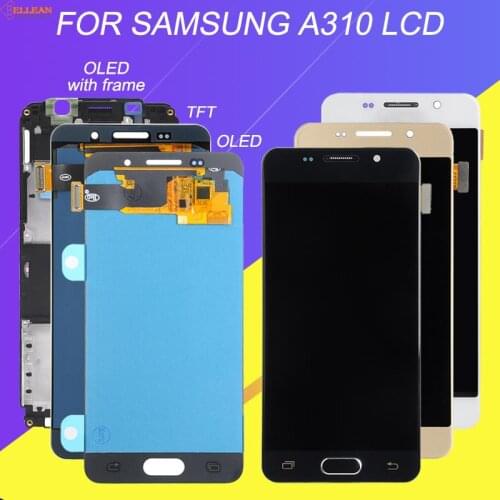 Catteny Promotion For Samsung Galaxy A3 2016 Lcd A310 Display With A310F Touch Screen Digitizer Assembly Free Tools