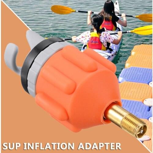 New Arrival SUP Paddle Board Kayak Gas Valve Conversion Head Quick Inflation Connector Car Pump Inflation Adapter Parts