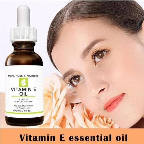 10ml/30ml Vitamin E Oil Face Serum Liquid Anti-Wrinkles Serum Reduce Scars Face Whitening Skin Care Serum