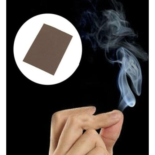 10Pcs Voodoo Trick Finger Magic Tricks Tips Surprise Magic Smoke Fingers Hand make Smoke Magic Props Joke Mystery Fun Kids Toys
