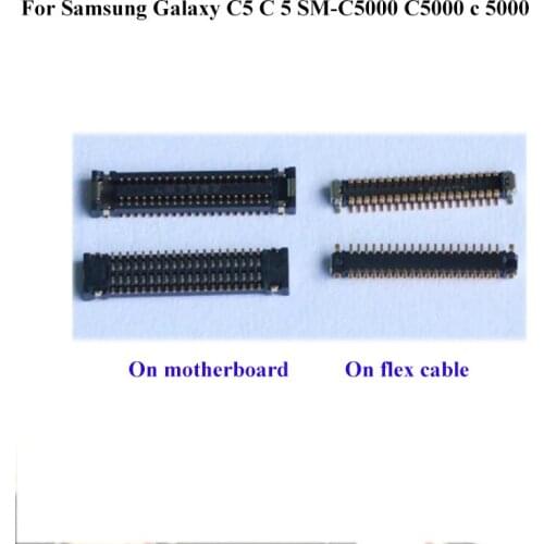 2PCS For Samsung Galaxy C5 C 5 SM-C5000 C5000 c 5000 Dock Connector Micro USB Charging Port FPC connector For Samsung GalaxyC5
