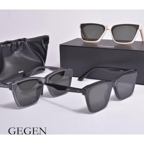 2021 New Style Small Face Sun Glasses Men Women Sun Glasses GENLTE GEGEN Acetate Polarized UV400 for Women Men
