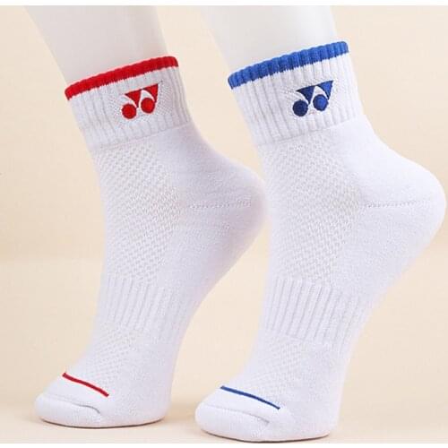 3 Pairs Thicken towel bottom badminton socks Man outdoor running sweat-absorbent deodorant sports socks Women short socks free