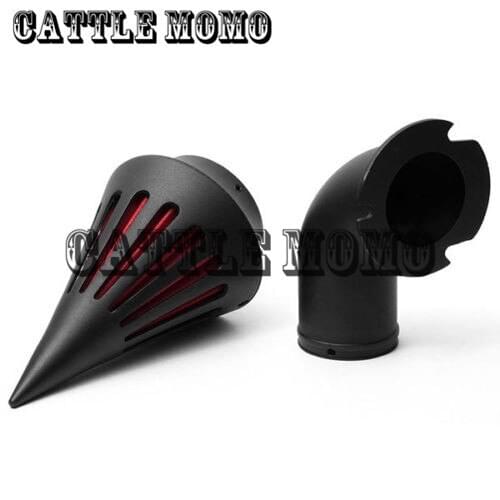 Aluminum Motorcycle Air Filter Air Cleaner Kits Intake Filter For Harley Sportster XL883 R/C/L XL1200 C/R 1991 92 93-2019