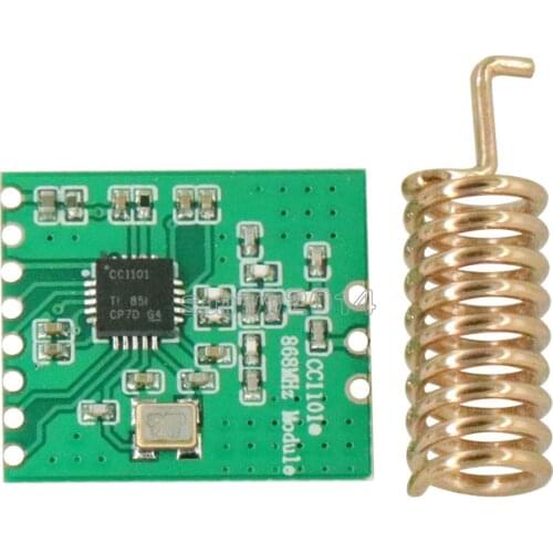 1PCS NEW CC1101 wireless module Long Distance Transmission Antenna 868MHZ