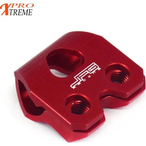 CNC Front Brake Line Hose Clamps Holder For Honda CR125 CR250 CRF250R CRF250X CRF450 CRF450R CRF450X CRF250L CRF250M CRF 250 450