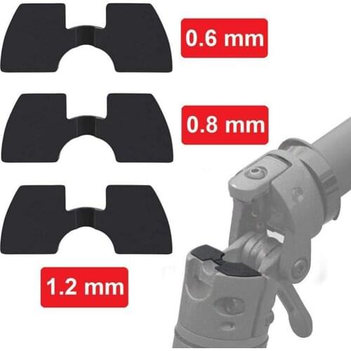 New 3Pcs 0.6/0.8/1.2mm Rubber Vibration Dampers for Xiaomi M365 Electric Scooter