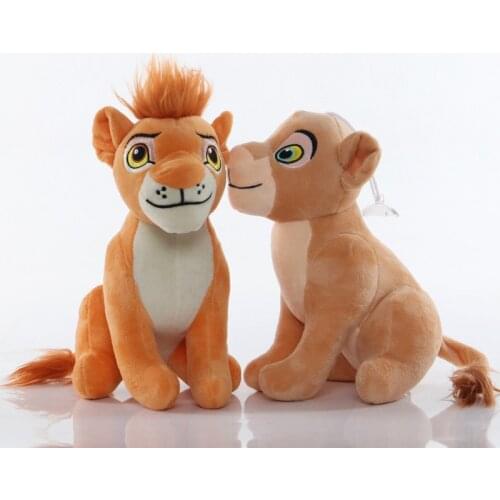 13CM 23CM Disney The Lion King Plush Toys Simba Nala Soft Stuffed Model Toys Animals Dolls Kids Gift
