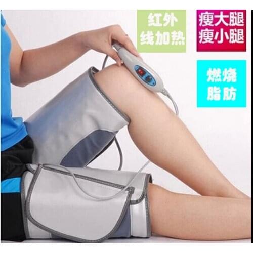 Infrared heated legs sauna belt 111b stovepipe tools with vibration heating to thin leg / hip Instrument massager foot massage