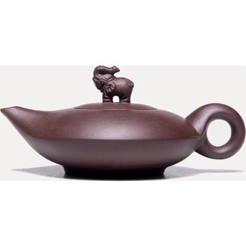 Yixing raw ore purple sand pot manufacturer gift customized inventory tens of thousands of Shixi antique stone pots tea pot