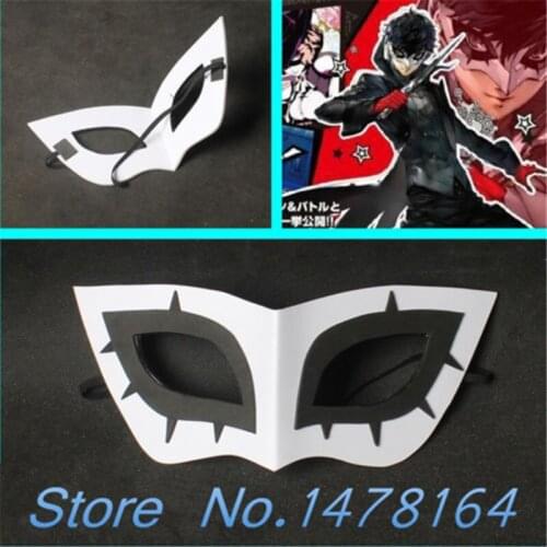 Persona 5 Hero Arsene Joker Mask Kurusu Akatsuki Cosplay Prop Role Play Mask Party Masque handmade EVA Accessory