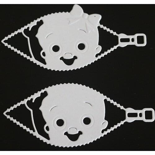 SCD1101 Babies Metal Cutting Dies For Scrapbooking Stencils DIY Album Cards Decoration Embossing Folder Craft Die Cuts Tools New