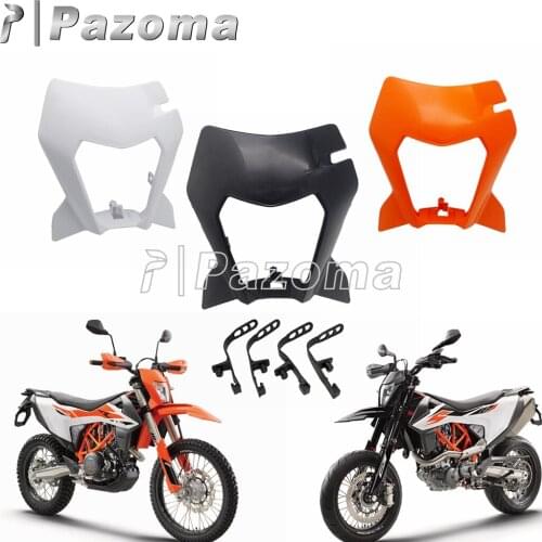 Motorcycle Headlight Fairing Replace Headlamp Shell CoverS For 690 ENDURO 690 SMC Dirt Bike Enduro Front Light Housing 2020