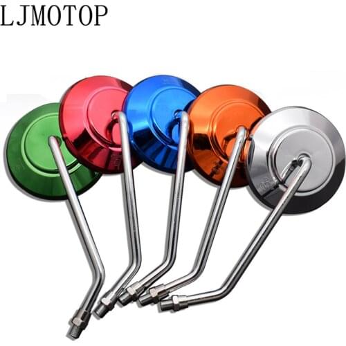 Motorcycle Rear View Mirror Electrombile Back Side Mirrors 8 10mm For Ducati M1000S S4/S4R For Honda CB190R VT1100 GROM MSX125