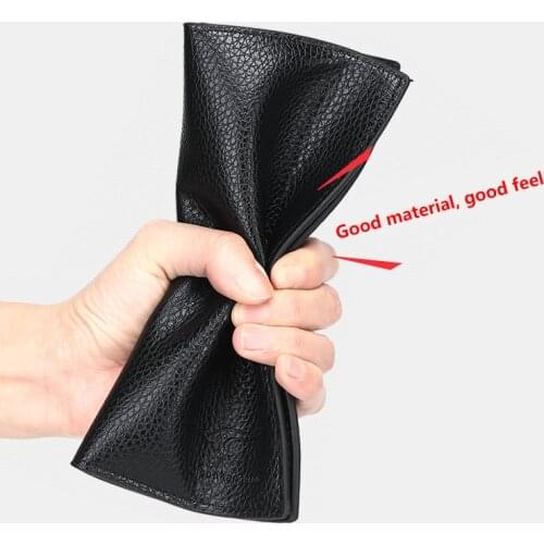 Men Pu Leather Long Clutch Wallet Business Men Cards Holder Purse Brown Black Male Fashion Pocket Wallet Coin Bag Purse Billfold