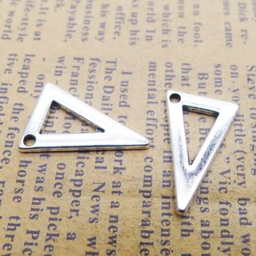 20 Pieces 12*20mm Newest Style Mixed Alloy Antique Silver Color Set Square Charms Pendant Accessory For DIY Jewelry Making
