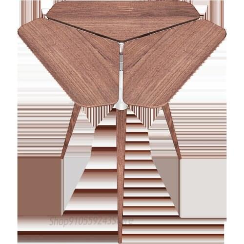 A Few Corners Of The Sofa Side A Few Nordic Ins Black Walnut Solid Wood Bedside Table Simple Modern Home Bedside Table D4