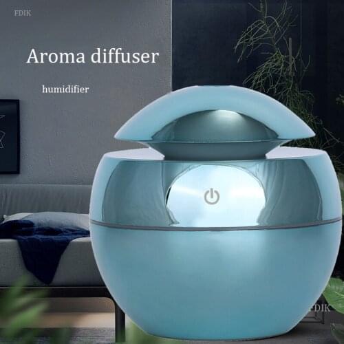 New aroma diffuser oil aromatherapy usb air humidifier ultrasonic mini USB Electric Air Diffuser for home office 7 color led lig