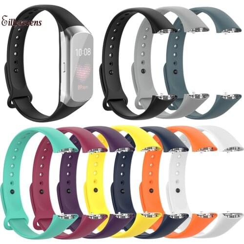 New Wrist Strap For Samsung Galaxy Fit Sm-r370 Silicone Replacement Watch Band Strap For Apple Watches Watchband