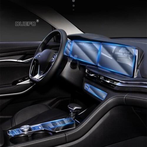 TPU transparent car interior dashboard lcd screen gear panel film for Changan CS55 CS85 CS75 PLUS 2018-2021 sticker protective