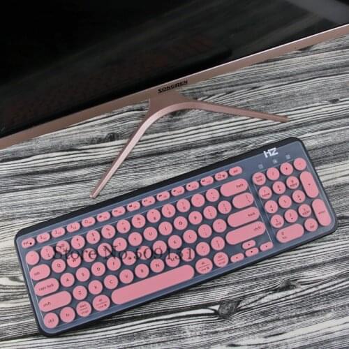 Dustproof Silicone Laptop Keyboard Cover For Logitech K780 Multi-Device Wireless Keyboard K 780 Skin Protector Film