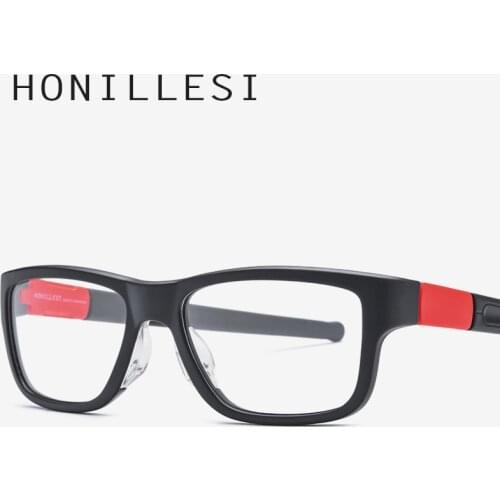 TR90 Sports Optical Eyeglasses Frames Men Square Spectacles High Quality Glasses Frame Myopia Outdoor Prescription Eyewear 7208