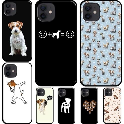 Jack Russell Terrier Dog Funny Phone Case for iphone 12 pro max 11 pro XS MAX 8 7 6 6S Plus X 5S SE 2020 XR Cover