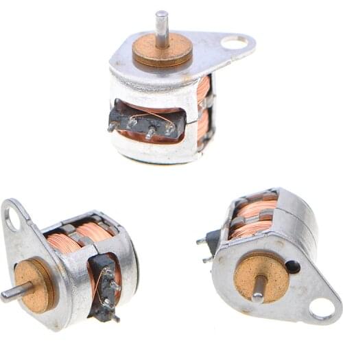 1Pcs Mini Micro Stepper Motor Small 2-phase 4-wire Stepper Motor With Copper Gear For Digital Products Camera