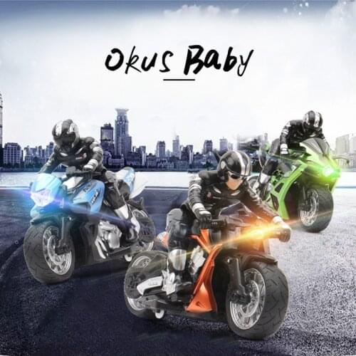2.4G Rc Land Motorcycle Mode Remote Control Racing Stunt Motorcycle Toys For Children Gift