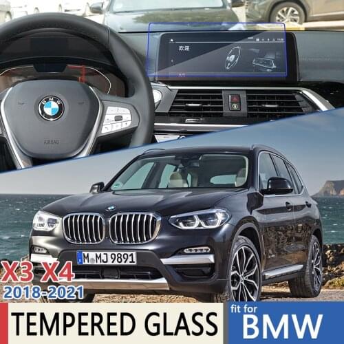 For BMW X3 G01 MK3 X4 G02 MK2 2018 2019 2020 2021 2022 Car Navigation Auto GPS Film Touch Full Screen Protector Tempered Glass