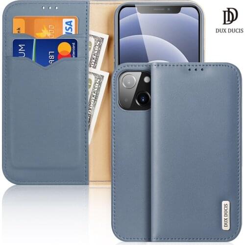 For iPhone 13 Mini Case Hivo Series Flip Cover Luxury Leather Wallet Case Full Good Protection Steady Stand чехол на айфон