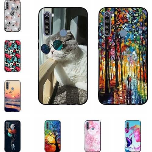 For Xiaomi Redmi Note 8T Case Back Cover for Xiaomi Redmi Note8 T Silicone Phone Case Funda Coque Capa Shell Bumper Protective