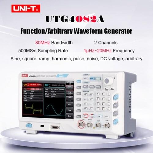 Function/Arbitrary Waveform Generator UTG4082A;multi-functional signal generator;arbitrary waveform/ pulse/harmonic generator