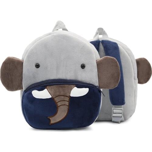 HPBBKD Fashion New Children School Bag Plush Cartoon Toy Baby Backpack Boy Gril School Bags Gift For Kids Backpacks PJ-028-2