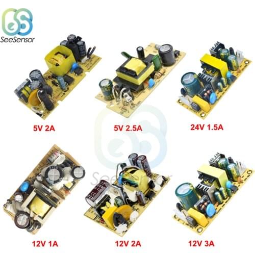 AC-DC AC 100V-240V to DC 5V 12V 24V Switching Power Supply Module Switch Overvoltage Overcurrent Short Circuit Protection