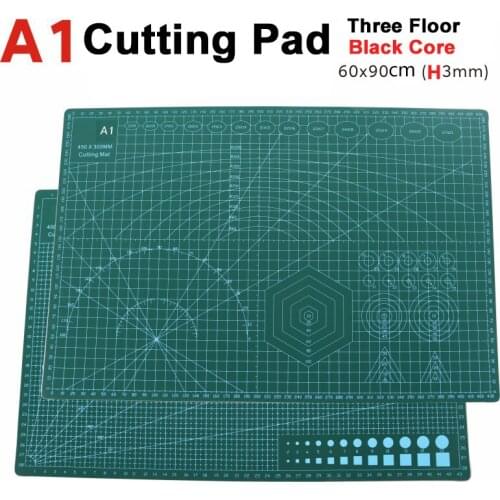 A1 A2 A3 A4 Double-sided Black Core Cutting Pad Advertising Design Carving Office Paper Model Board Medium Knife Scale Board
