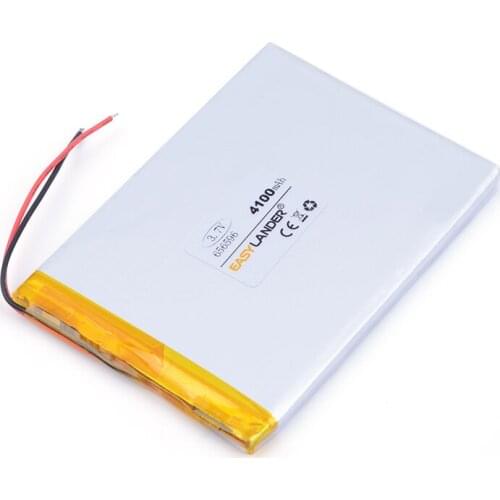 Best battery brand 3.7V polymer battery series 656596 4100mAH series all kinds of battery pack Naptop e-book video game IPAQ MID