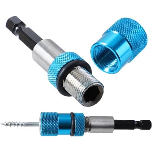 1/4 6.35 hex handle magnetic drill bit screwdriver holder bit extension 60mm Hex handle Drill Bit Extension Vanadium Steel rill