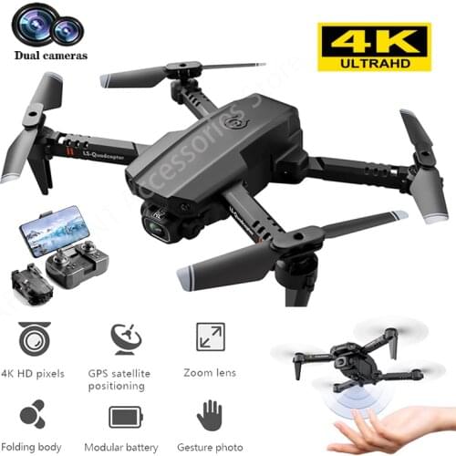 New Hj78 Mini Drone 4k 1080P Hd Profesional Camera Altitude Hold Foldable Rc Quadcopter Wifi Fpv Helicopter Dron Toy Boys Gift
