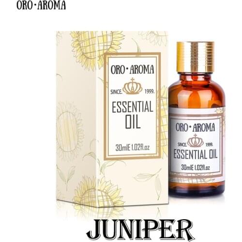 Famous brand oroaroma natural juniper Essential Oil Treatment of acne Skin inflammation and convergence pores juniper Oil