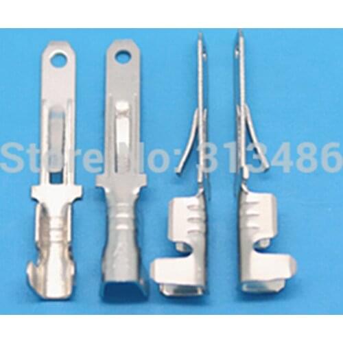 100pcs 2.8mm Crimp Terminal Male Spade Connector