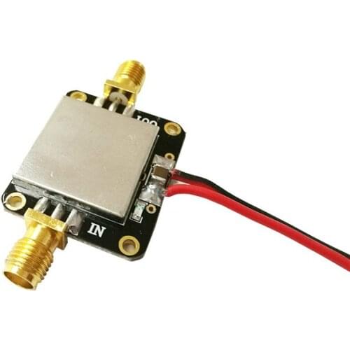 SOTAMIA 0.01-3000MHz RF Amplifier Board LNA Broadband Gain Amplification Low Noise Amplifier 10MHz - 3GHz Gain 22dB For FM TV