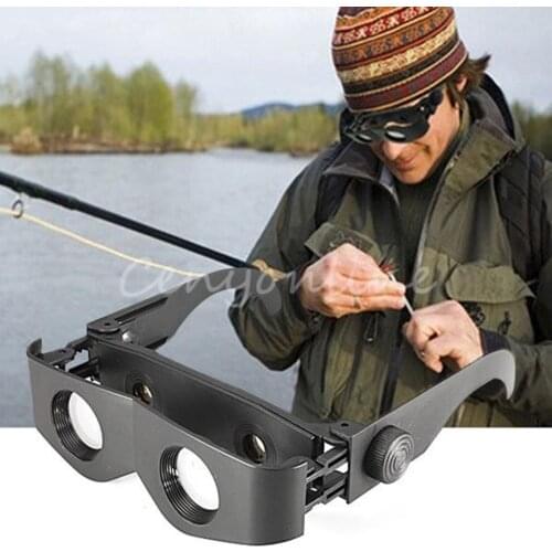 Portable Glasses Style Telescope Magnifier Binoculars For Fishing Hiking Concert Sport Supply Binoculars Fishing Telescope